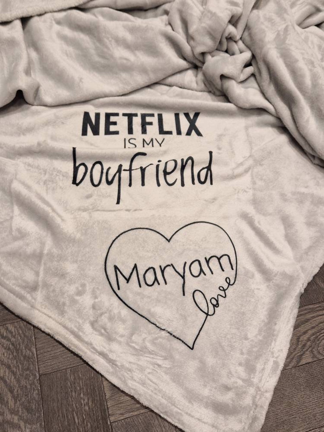 Personalised Singles Blanket, Single Friend Gift, Gift for Her, Gift