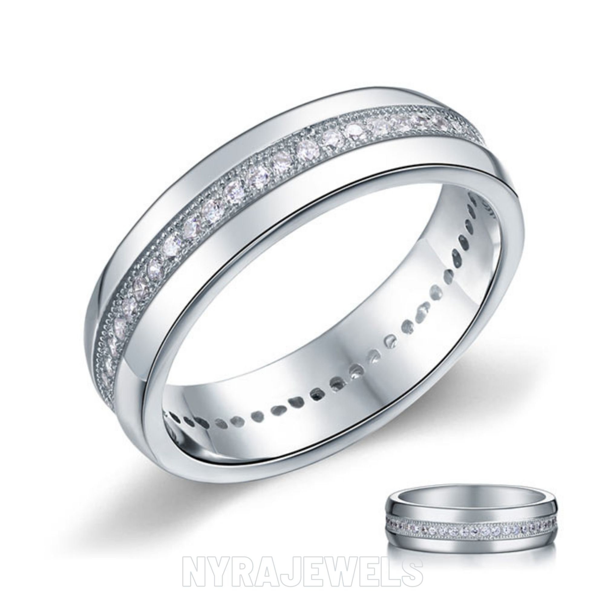 Mens Diamond Bands Etsy Singapore