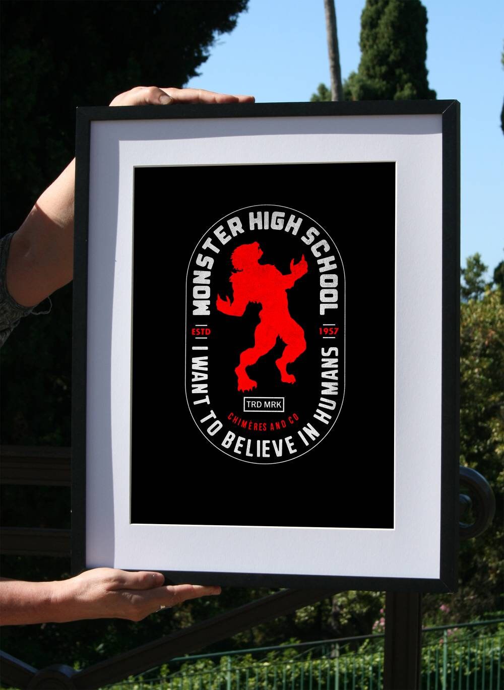 Monster High School - Poster A3 Fine Art