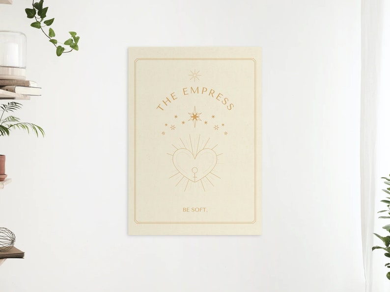 Printable Art, the Empress Definition Print, Wall Art Prints, Tarot