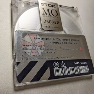 Resident Evil Outbreak Nyx Data M.O Disc.