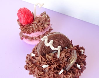 Scented Cupcake Candle Etsy