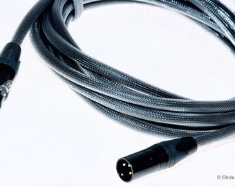 The Cantata. AES/EBU 110-Ohm audiophile digital XLR interlink cable for high-end streamers and amplifiers. Handmade by ChrisCables
