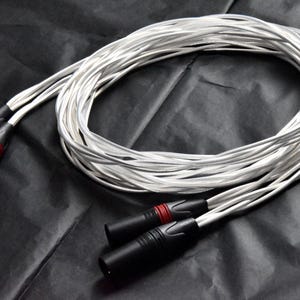 Crystal Clear – audiofilski srebrny kabel XLR 6N