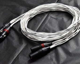 The Crystal Clear - Audiophile 6N silver XLR Cable