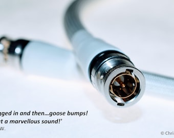 The Crafty COAX - Handmade Audiophile Coaxial Cable for Digital Audio
