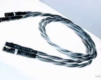 World of Twist. Audiophile XLR audio interconnect. Handmade by by Chris Cables
