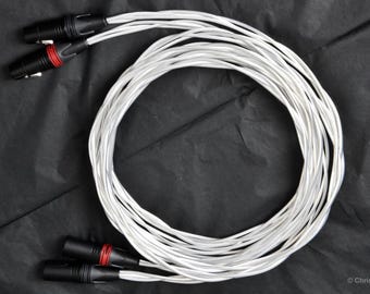 The Crystal Clear - Audiophile 6N silver XLR Cable