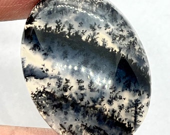 Dendrite opal rare quality Cabochon oval Shape 23x30 Gemstone For Jewelery Making Loose gemstone Natural jungle inside Opal Uses For Pendant