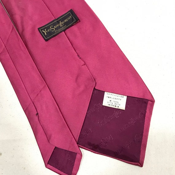 Vintage Yves Saint Laurent Cravates Made in Japan… - image 2