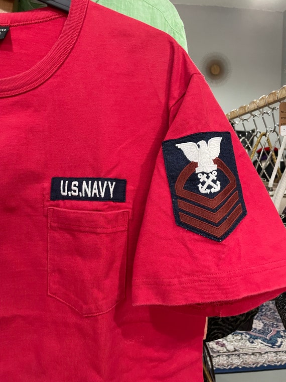 Avirex US Navy Pocket Tee T-Shirt - image 2