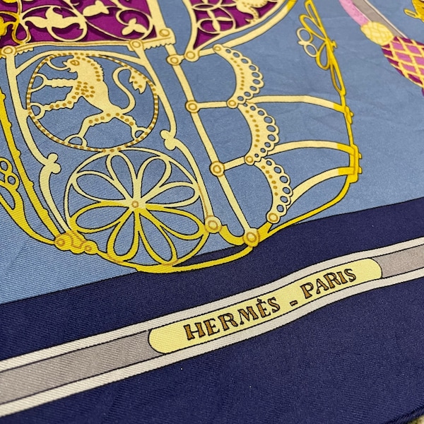 Vintage Hermes Scarf - Etsy