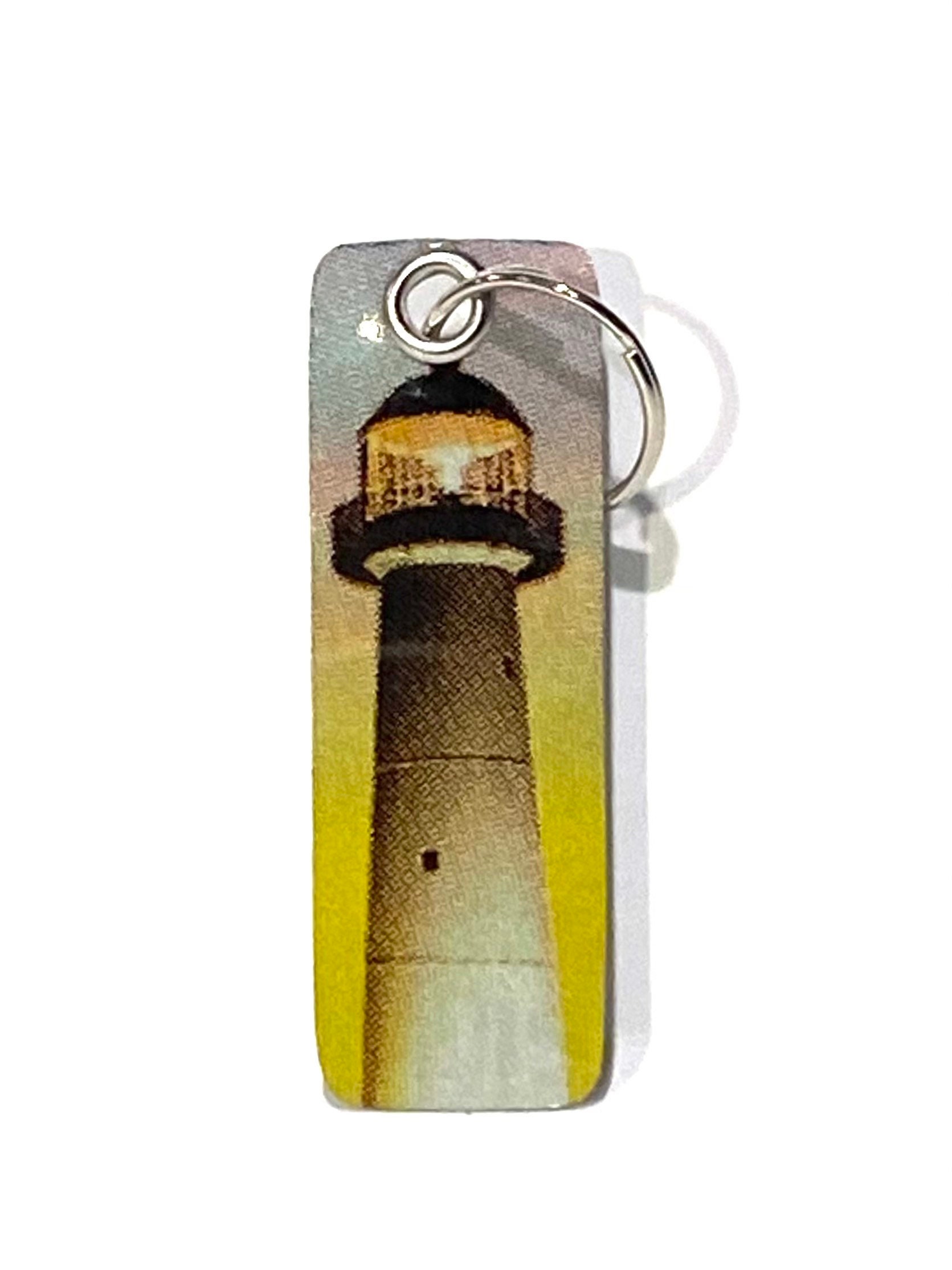Keychain-keychains-lighthouse-license Plate Keychain- Lighthouse Key ...