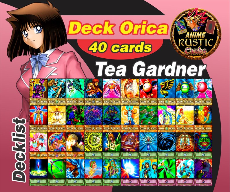 Tea Gardner Deck 40 Karten Anime Orica Etsy Österreich