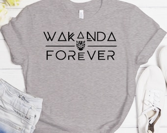 Wakanda Black History Month Forever Gift for Mens Womens Girls T-Shirt Wakanda Black History Month Forever Gift for Mens Womens Girls T-Shirt