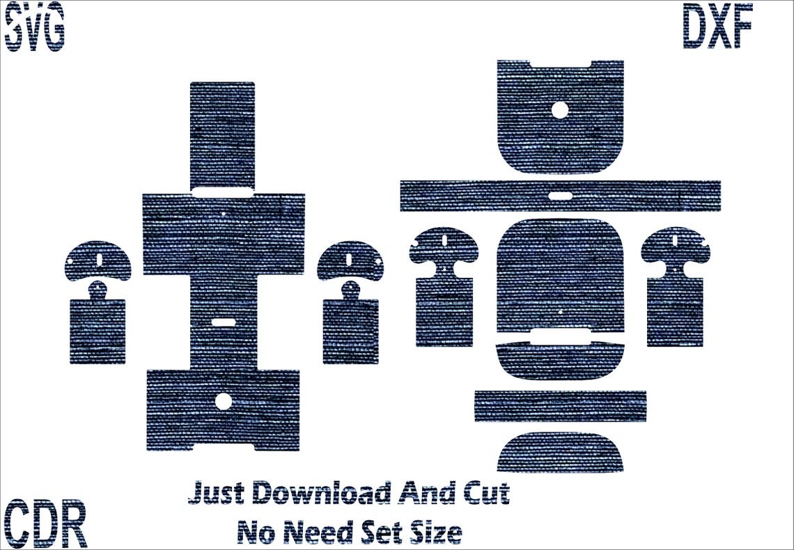 Airpod 2nd Genration Skin Vector Template Cut File Cricut And Etsy