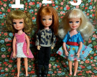 Vintage Uneeda Tiny Teen dolls