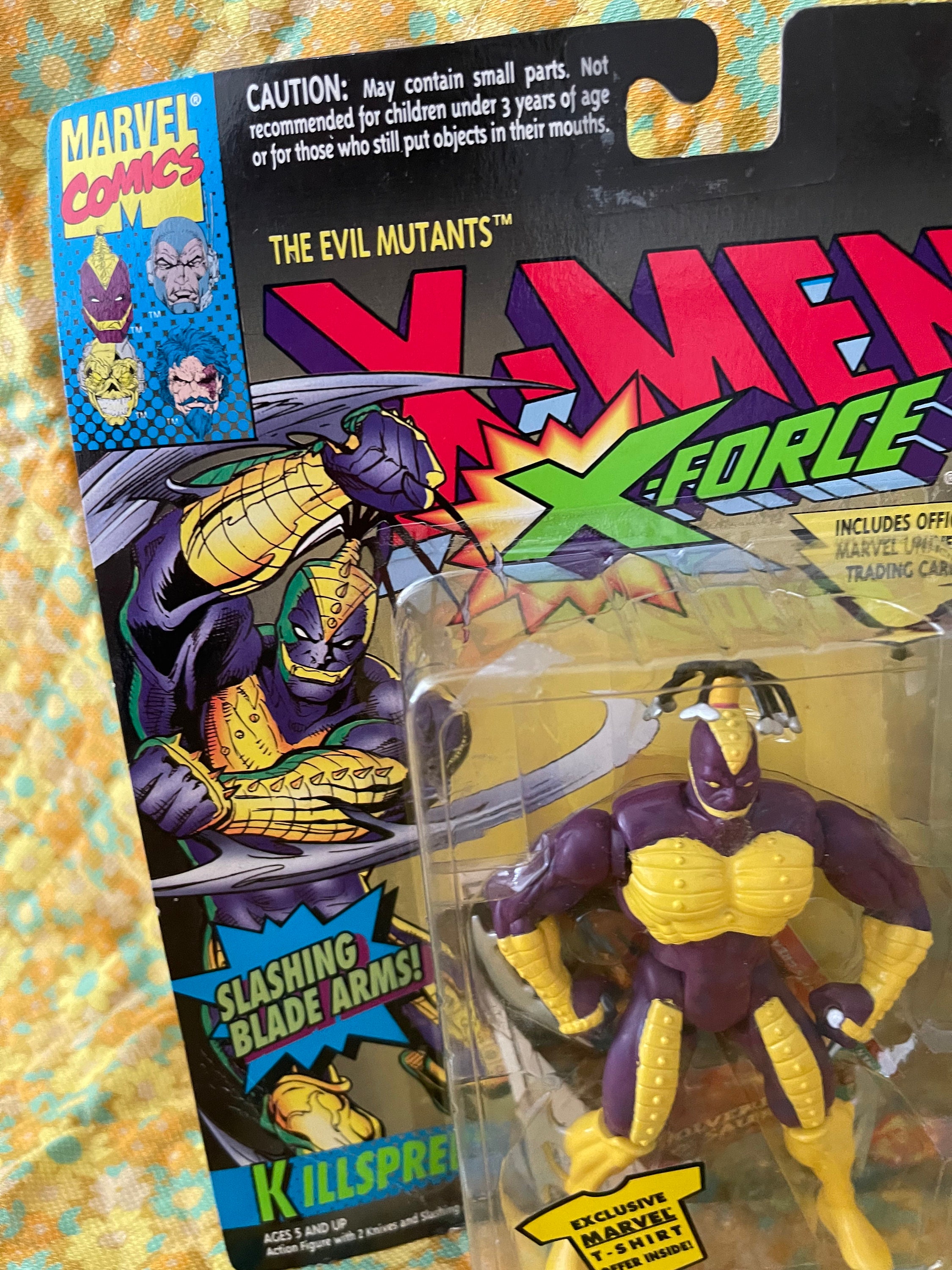 Vintage 1994 Toy Biz Marvel X-men X-force Killspree Action Figure