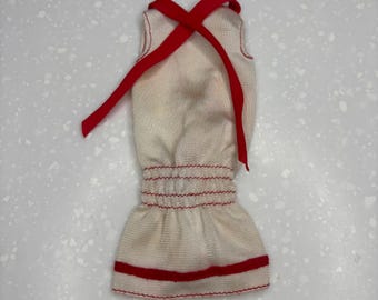 Vtg 1982 Mattel Barbie #5542 City Sailor Dress Fashion