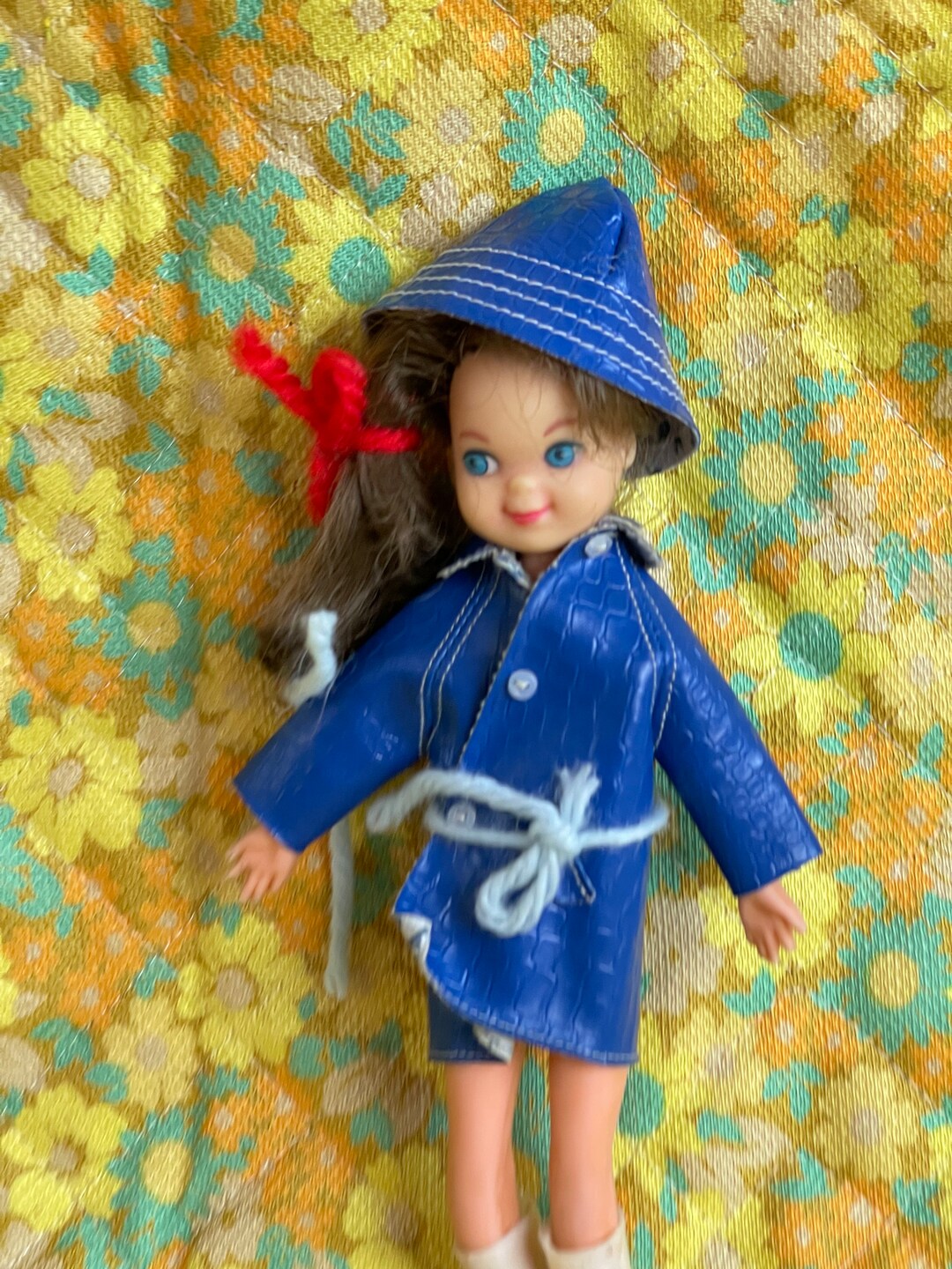 Vintage 60s Tutti Doll in Rain Jacket Set Barbies Sister Etsy