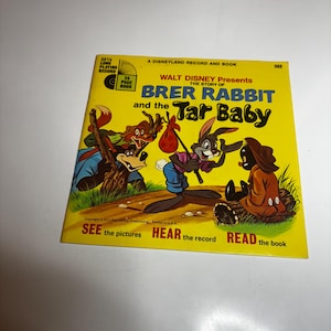 Brer Rabbit and the Tar Baby Book and Record - Etsy
