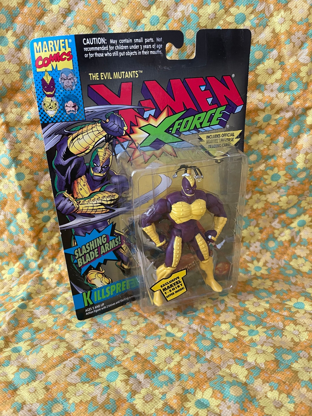 Vintage 1994 Toy Biz Marvel X-men X-force Killspree Action Figure