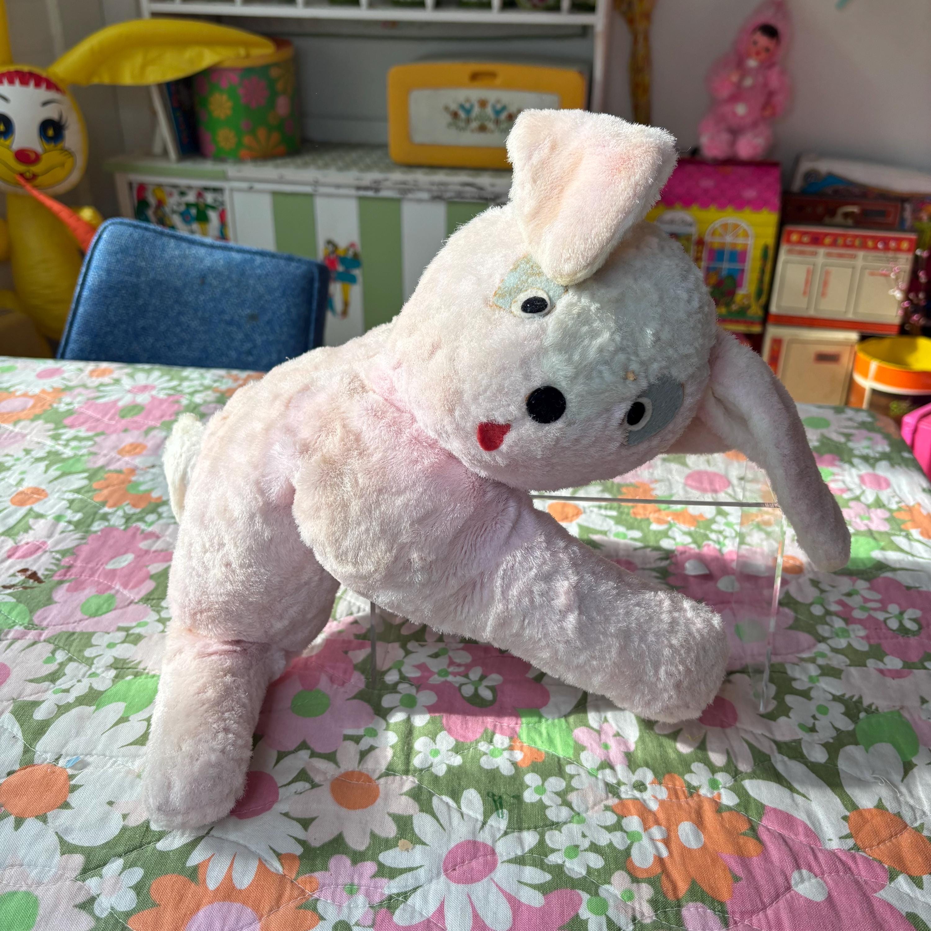 VINTAGE - 出品作業中❣️ガンド社　バニー Vintage gund pink bunny - Etsy 日本