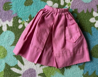 Vintage Barbie Pink Pak Gathered Skirt