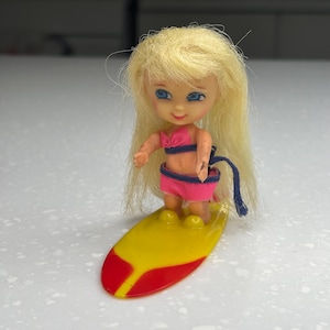 Vintage 1967 Liddle Kiddles Surfy Skiddle doll