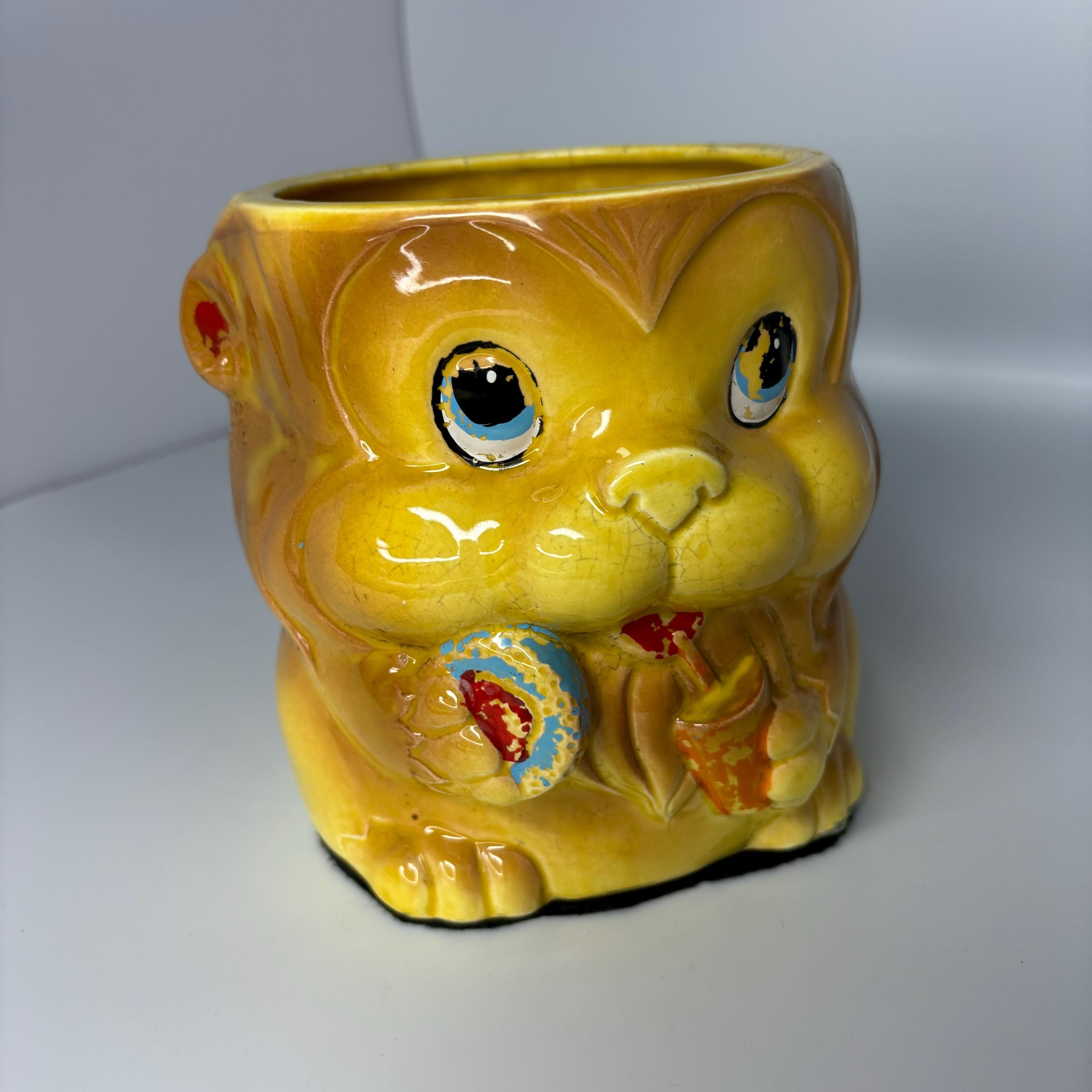 ヴィンテージ ライオン クッキージャー セラミック 日本製 TLC - Etsy 日本