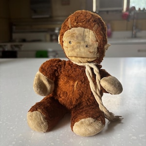 Rushton Monkey Toy - Etsy