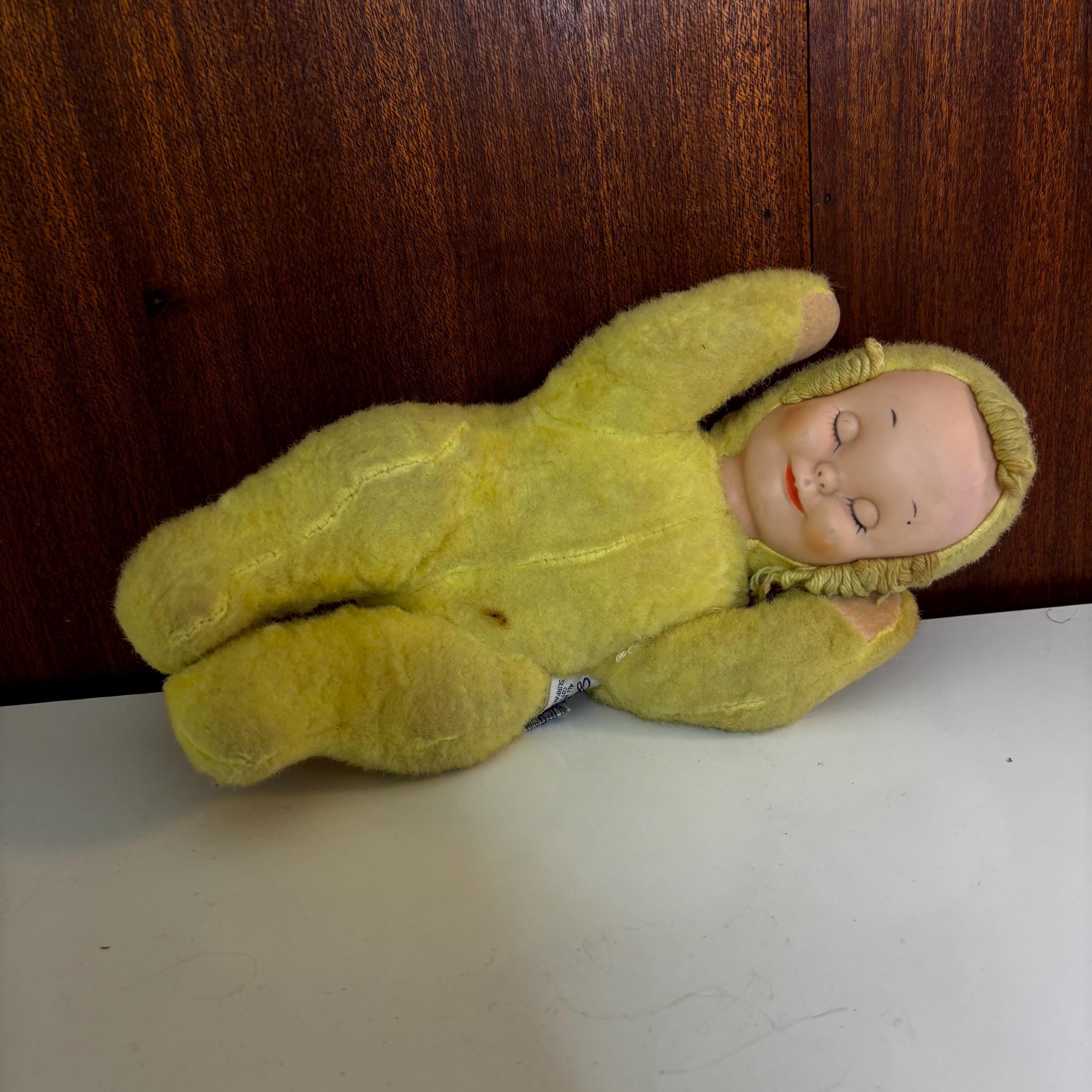Knickerbocker Rubber Face Baby Doll Plush - Etsy
