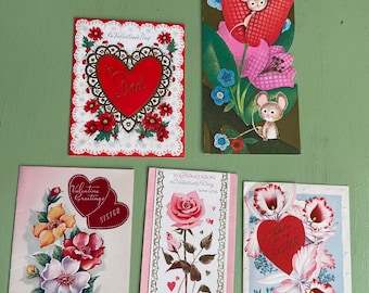 Vintage Valentine’s Day card lot (11)