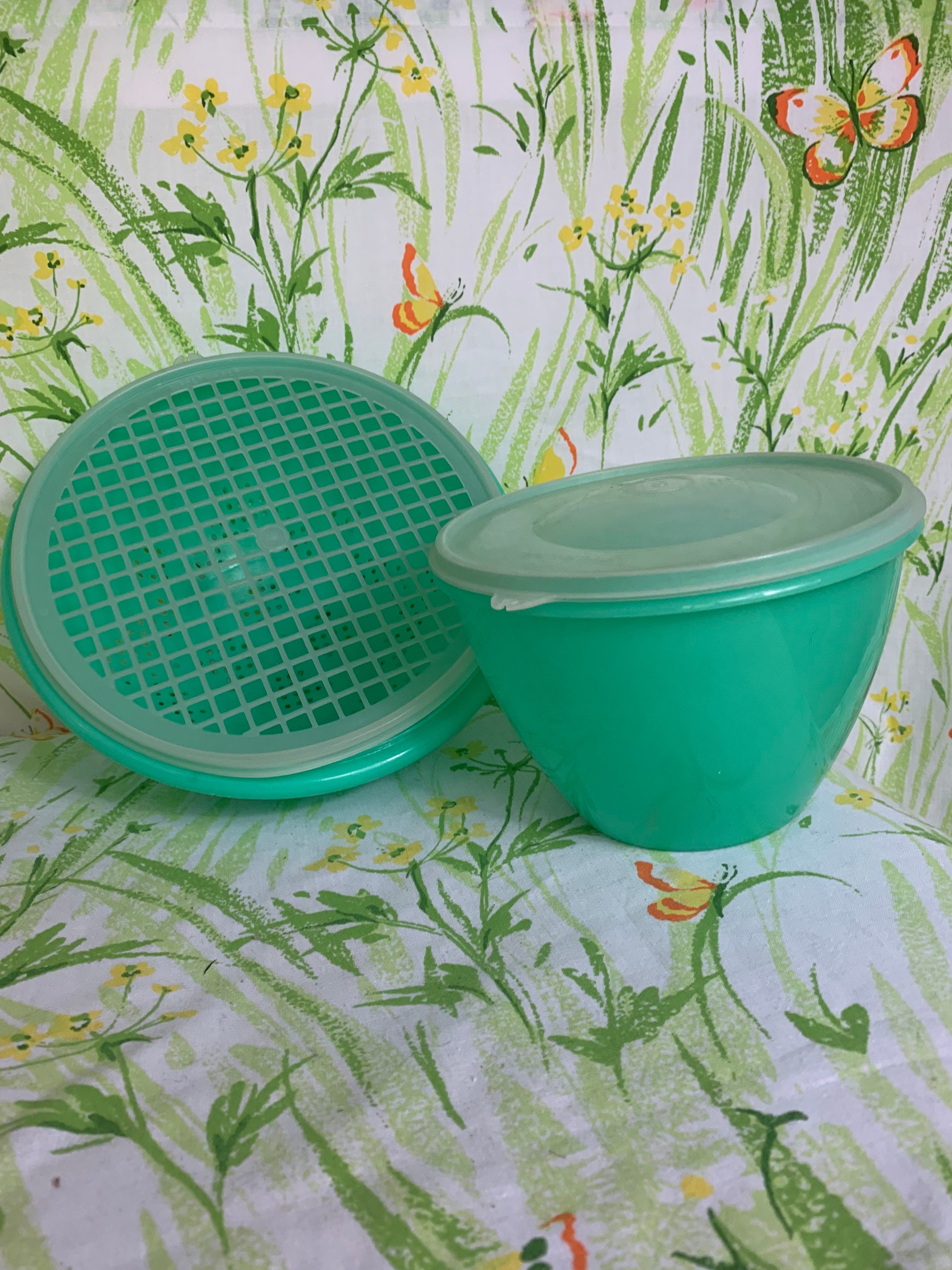 Vintage 50s large Tupperware set Etsy