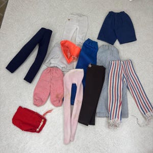 Vintage 1960s Barbie Pants Set