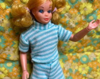 Vintage 1969 Mattel Barbie Dramatic Living Skipper Doll