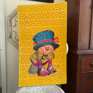 Cartão de aniversário kitsch para senhora
