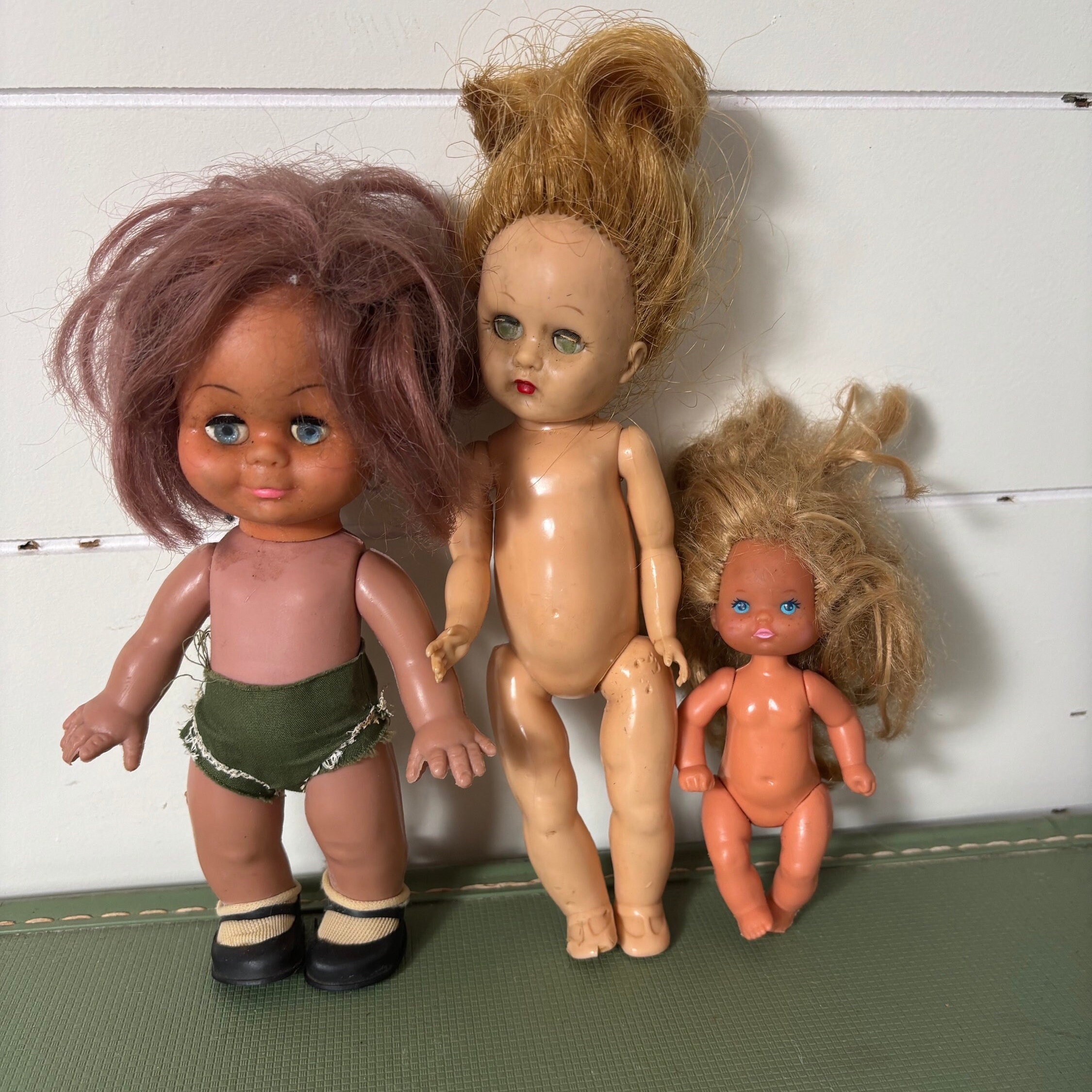 Vintage 60s Big Eye Japan Doll Lot - Etsy