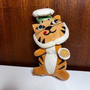 Vintage 1960s Dakin Dream PETS SAMBOS Restaurant Stuffed Toy TIGER Chief