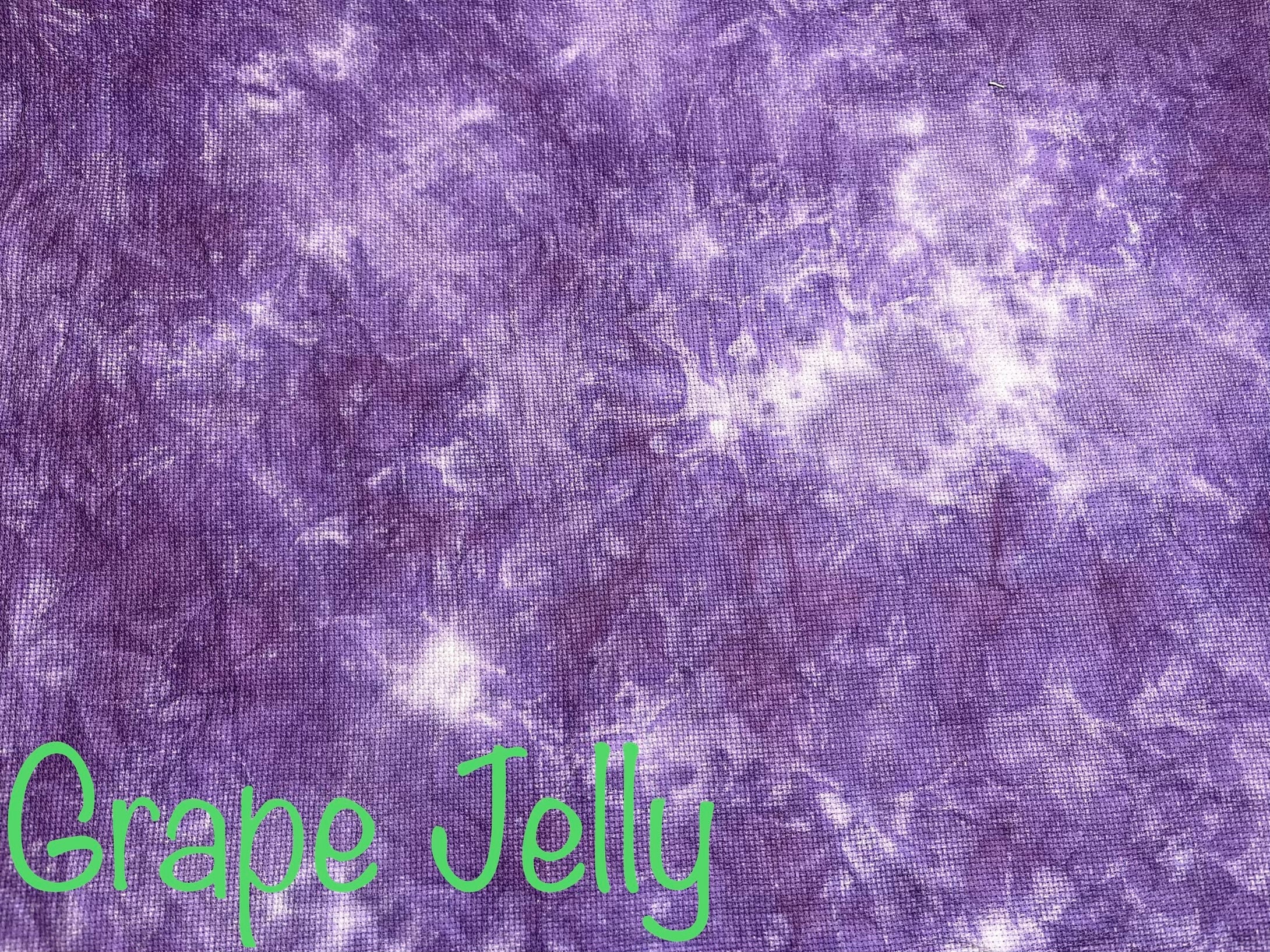 Hand Dyed Cross Stitch Fabric Etsy