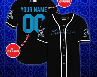 custom marlins jersey
