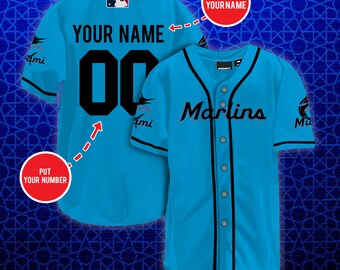 custom marlins jersey