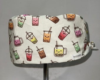 Boba Scrub Cap - scrub hat australia, scrub cap australia, cute scrub hat