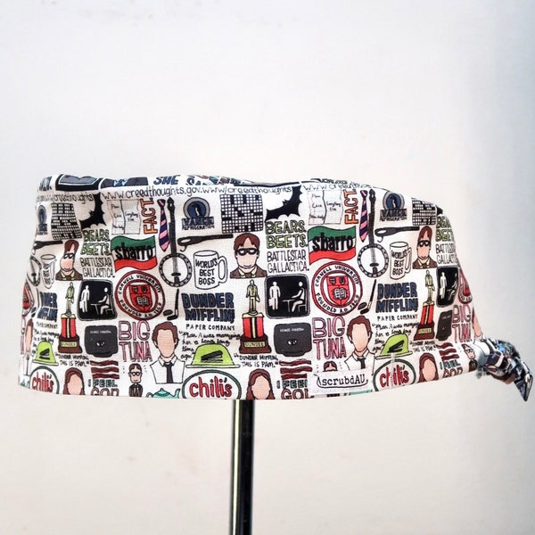 The Office Scrub Cap - scrub hat australia, scrub cap australia, tv show scrub hat