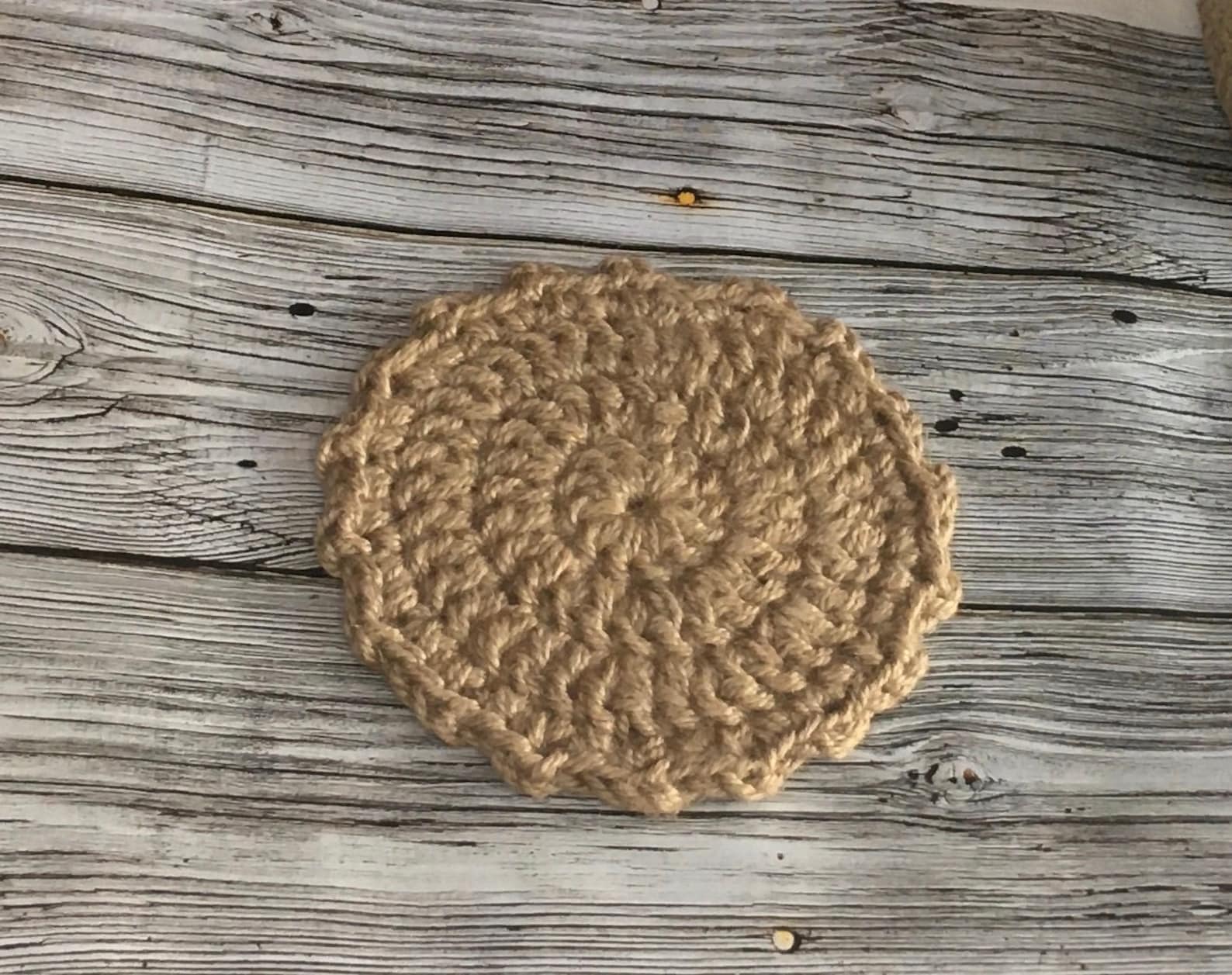 Jute trivets farmhouse trivet jute placemat coaster hot Etsy