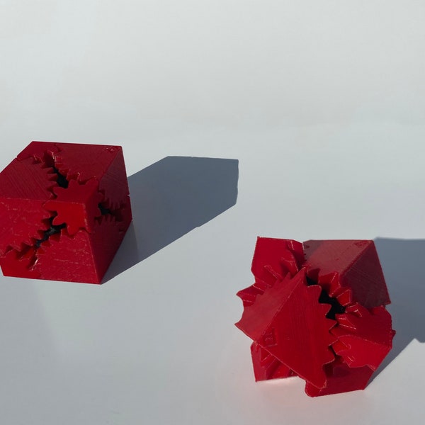 Cube Gear High Quality Fidget Toy | 3D Printed
