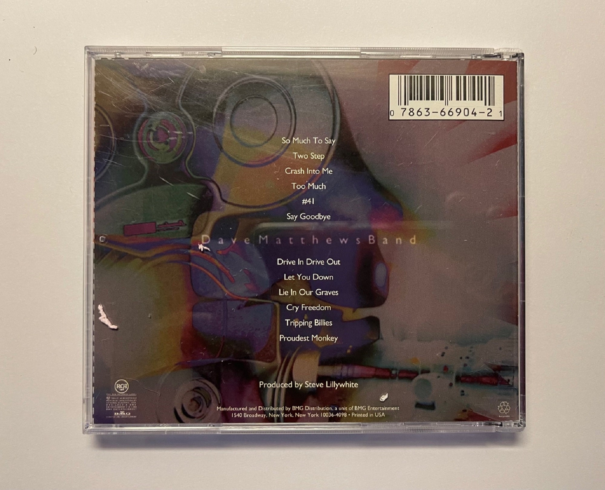 Dave Matthews Crash Etsy