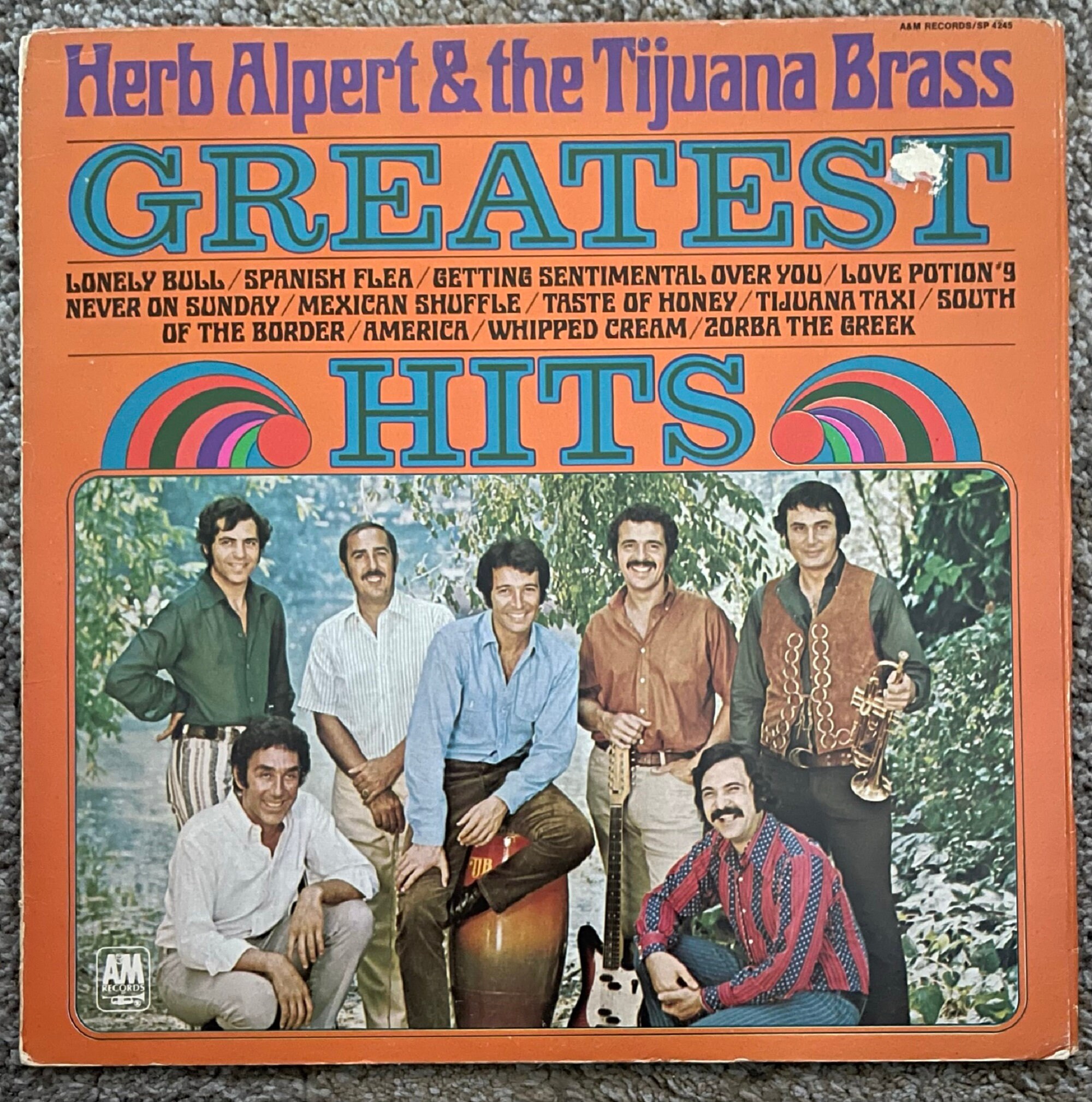 Herb Albert and the Tijuana Brass Greatest Hits Used Etsy