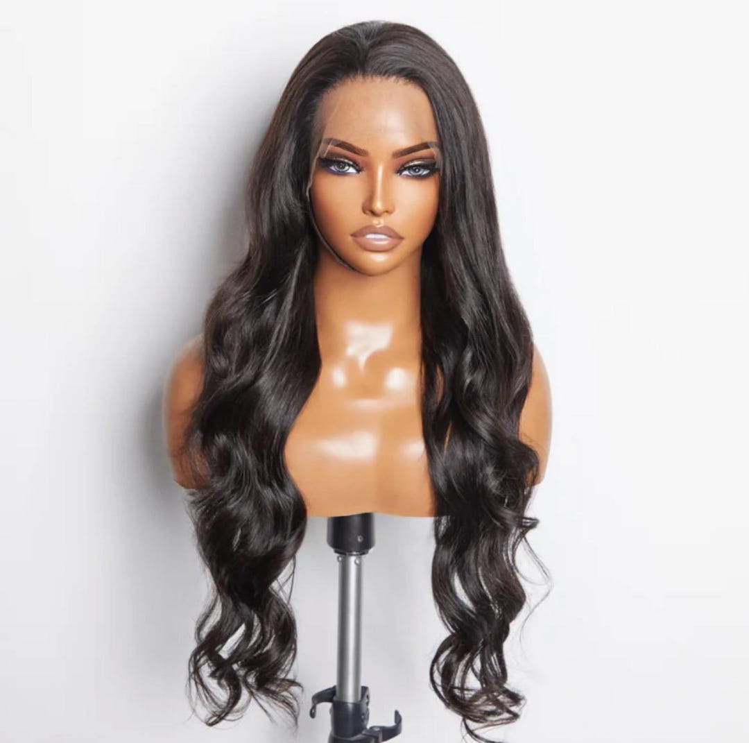 13x6 Glueless 3D Cap Pre-bleached Deep Curly Transparent Lace Front Wig 150% Density