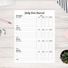 Minimalist Daily Meal Planner Printable Food Journal Crabs, Sugar ...